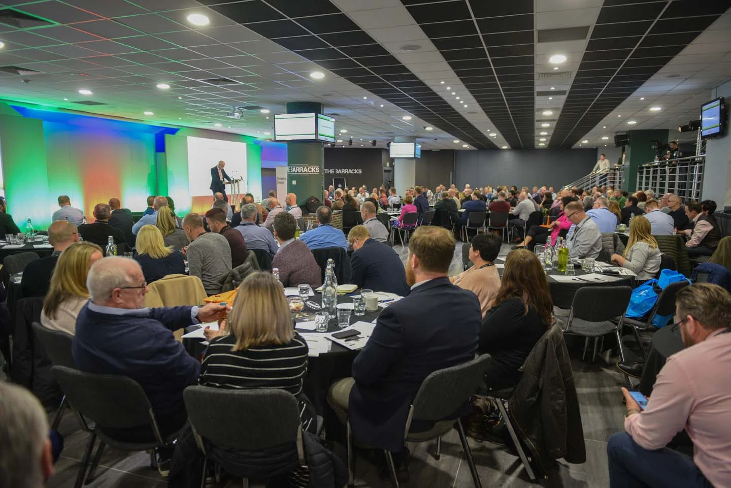 A full room of delegates and speakers at The SHE Show